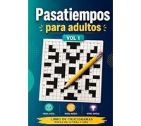 PASATIEMPOS PARA ADULTOS: Crucigramas, sopas de letras y más
