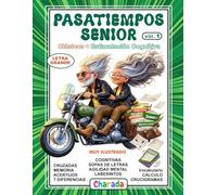 Pasatiempos Sénior para activar la mente - 1: Pasatiempos clásicos + Estimulación Cognitiva