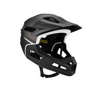 Pasbuteiy Full Face Mountain Bike Helmet, Removable Liner and Visor Mountain Bike Helmet, Adjustable Cycling Protective Head Gear with Ventilation for Adults Riders Bikers Cyclists Women Beginners