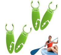 Pasbuteiy Pack of 4 Paddleboard Fin Clips, Adjustable Paddleboard Clamp Holder, Water Sports Accessories, Easy to Install Mounting Clips for Teenagers, Cyclists, Athletes, Golfers