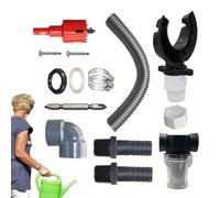 Pasbuteiy Rain Barrel Connection Set, Rain Catcher System | Rain Butt Diverter Kit - Efficient Rainwater Diverter, Rain Collection System for Rainwater Collection from the