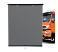 Pasbuteiy Truck Windshield Sunshade, Retractable Front Window Sun Shade | Windscreen Telescopic Sun Shade with Suction Cup | High Resolution Transparent Sun Shade for