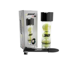 PASCAL BOX - The only high precision all-in-one pressure charger for tennis, padel and frontennis balls. Play with the regulatory pressure. Always