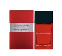 Pascal Mora Sunset Boulevard Eau de Toilette for Men - Woody Spicy Fragrance - Red Bottle EDT Spray