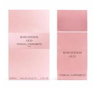 Pascal Morabto Rose Edition Oud Eau de Toilette 100ml - Long Lasting Floral Oud Perfume for Women - Elegant Rose & Woody Fragrance Gift for Her
