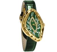 PASCAL Paradoxe Diamond Watch for Men- Unique Liquid Fluid Design Watch with Interchangeable Leather Strap, Lab-Grown Diamonds, Sapphire Crystal, 3 ATM Water Resistant, Elegant Watch Gift for Him