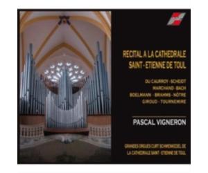 PASCAL VIGNERON: RECITAL A LA CATHEDRALE SAINT-ETIENNE DE TOUL - CD BRAND NEW