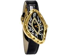 PASCAL Women's Strap Watch, Vintage Watches for Women with Genuine Leather Band- Paradoxe Collection(Black), Eternal Midnight, Modern