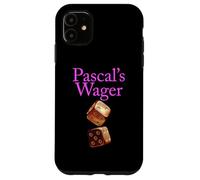 Pascals Wager Philosophy Logic Faith Rational Thought God Case for iPhone 11