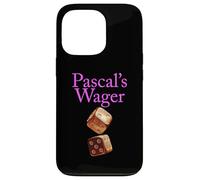 Pascals Wager Philosophy Logic Faith Rational Thought God Case for iPhone 13 Pro