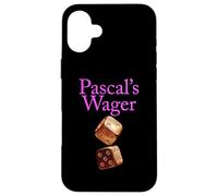 Pascals Wager Philosophy Logic Faith Rational Thought God Case for iPhone 16 Plus