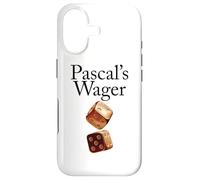 Pascals Wager Philosophy Logic Faith Rational Thought God Case for iPhone 17
