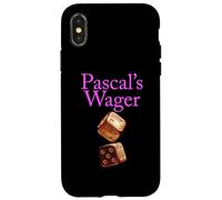 Pascals Wager Philosophy Logic Faith Rational Thought God Case for iPhone X/XS