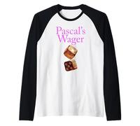 Pascals Wager Philosophy Logic Faith Rational Thought God Raglan Baseball Tee