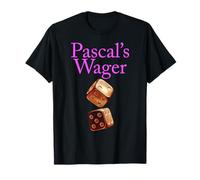 Pascals Wager Philosophy Logic Faith Rational Thought God T-Shirt