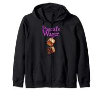 Pascals Wager Philosophy Logic Faith Rational Thought God Zip Hoodie