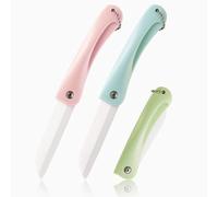 Pasdrucn Ceramic Folding Bread Dough Cutter, Foldable Lame Bread Cutter, Slashing Cutter Tool for Homemade Bread Baking Retractable Sourdough Lame (A)