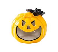 Pasdrucn Halloween Candles Holders Ceramic, Ceramic Ghosts Decor, Cool Ashtray, Halloween Ghosts Candles Holders, Ghost Statue Candle Holder, Cartoon Little Ghost Candle Holder (A)