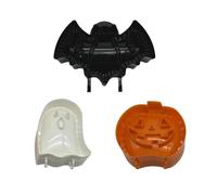 Pasdrucn Reusable Cake Molds, Party Potluck Hand Pie Molds for Baking, Apple Pie Moulds, Hand Pie Maker, Thanksgiving Pastry Tools Accessories, Mini Pie Maker for Halloween Party Baking Supplies (B)