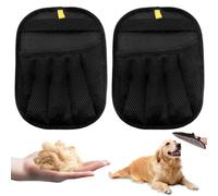 PASDUCHAS 2 PCS Reusable Electrostatic Pet Hair Removal Gloves, Upgraded Pet Hair Cleaning Removal Remover Mitt for Cats & Dogs