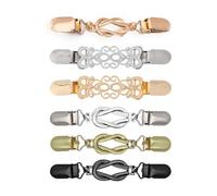 PASDUCHAS 6 PCS Dress Tightener Clip, Dress Cardigan Sweater Clips Back Clothing Cinch for Dresses