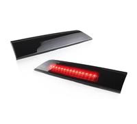 PASECVB Compatible With For Transit For Custom 2016 2PCS Red Smoked Lens Red High Mount Third Brake Light Tail Stop Lamp Canbus Car Accessories