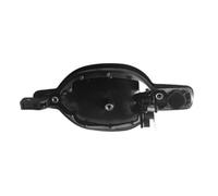 PASECVB Compatible with Mitsubishi for Endeavor 2004-2011 Smooth Black Exterior Car Side Door Handle OEM: MR987492 MR987491 MR642030 MR642022