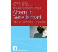 Pasero - Altern in Gesellschaft Ageing - Diversity - Inclusion - New - M555z
