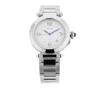 Pasha De Cartier Watch 41mm, Automatic Movement, Steel, Interchangeable Metal And Leather Straps WSPA0009