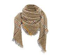 Pashmina Scarf Warm Pashmina Shawl Gifts for Women Birthday Unique Travelling WomenWarm Winter Fall Blanket Scarf Stylish Soft Chunky Checked Giant Scarves Shawl Cape Sale Clearance