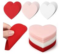 Pasimy 36 Pcs Boho Multicolor Spot Markers Dots Shape Carpet Floor Spots Flexible Carpet Dots for Flexible Seating Kindergarten Teachers Gym Dance Decoration 9 Pastel Colors (Heart)