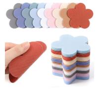 Pasimy 36 Pcs Flower Boho Multicolor Spot Markers Dots Shape Carpet Floor Spots Flexible Carpet Dots for Flexible Seating Kindergarten Teachers Gym Dance Decoration 9 Pastel Colors