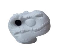 Pasisuu Dinosaur Squirrel Feeder - Pre-Assembled T-Rex Hanging Feeder with Weather-Resistant Design, Funny Backyard Animal Feeding Station for Garden White