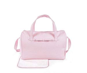 Pasito a Pasito Pink Nest Basket Bag (Ni) - Bag, 42 x 28 x 20 cm (Pack of 1)