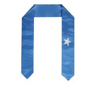 Pasksamtu Somalia Flag Graduation Stole Sash for Study Aboard International Students Abroad Adult Unisex- Cool Graduation Shawl Sash Stole Wraps Scrafs, Somalia, 72X5 Inch