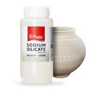 Pasler Ceramic Crackle Agent/Sodium Silicate Solution for Pottery - Creates a Crack Texture on The Ceramic Surface,16 fl oz / 473 ml