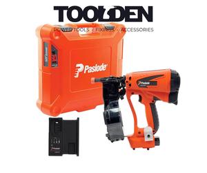Paslode 018608 IM45GN 7.4V Multi-Purpose First Fix Gas Coil Nailer with 1x 2.1Ah