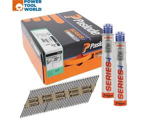 Paslode 141081 3.1mm x 75mm Bright Ring Shank 360Xi / IM360Ci Nails x2200 Pcs