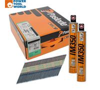 Paslode IM350+ Nail Fuel Pack Smooth Bright 3.1 x 90mm