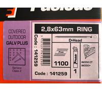 Timco Paslode IM350+ Nail Fuel Cell Retail Pack Ring Shank 1100pcs Various Sizes
