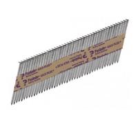 Paslode 2.8 X 63mm 350 Ring Nails Galvanised Finish Box Of 3300 + 3 Fuel Cells Bright (2.8 X 63mm)