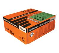Paslode 3.1x90mm IM350 Straight Shank Bright Nails Qty2200 +2 Fuel Cells