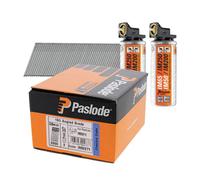 Paslode 38mm IM65A Galvanised Angled Brads Box of 2000 +& 2 Fuel (out-dated)