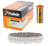 Paslode Nails 0° Plastic Coil Ring Shank Stainless Steel A2 2.5 x 35 mm Pack 1000
