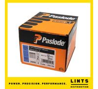 Paslode 395196 F18 1.2x50mm Galv Straight Brads 2000pk + 2 Fuel Cells IM50