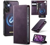 PASNEW Business Case for Samsung Galaxy A54 5G,6.4",Purple