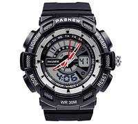 PASNEW Watches Multifunction Boys Large Dial Waterproof Watches Outdoor Sports Watch, 490 Black, Sports, leisure, waterproof, digital, analogue