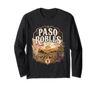 Paso Robles Central Coast Vineyard Wine Country Long Sleeve T-Shirt