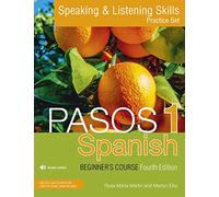 Pasos 1 (Fourth Edition): Spanish Beginner's Course: Speaking and Listening Skills Practice Set|Pasos 1