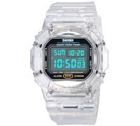 PASOY Women Outdoor Sports Swim Watches Digital Multi-Function Alarm Stopwatch Countdown Backlight Girls Waterproof Watch White, white, Outdoor